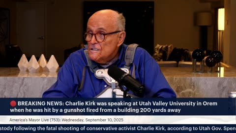 America's Mayor Live (753): Remembering Charlie Kirk—Husband, Father, Man of God, American Hero.