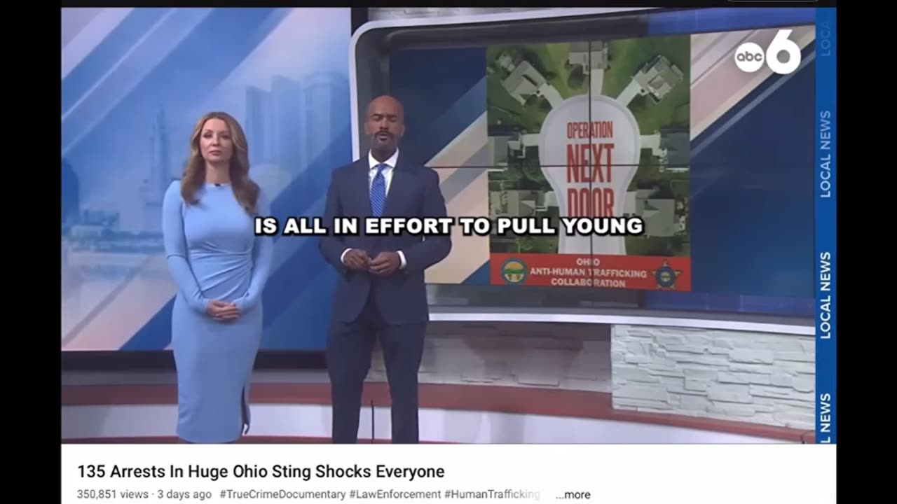 Ohio child trafficking bust ..