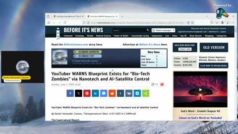 We Are On "BeforeItsNews.com" & I need 2 mins help!