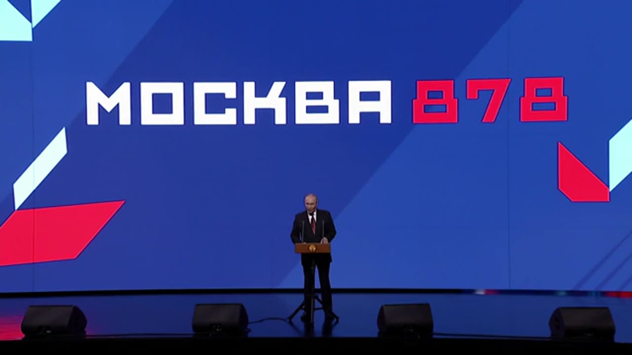 Vladimir Putin poblahopřál Moskvanům k Dni města