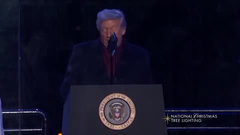 President Trump Delivers a Message About the 'Miracle in Bethlehem'