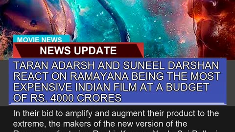 Taran Adarsh and Suneel Darshan React on Ramayana