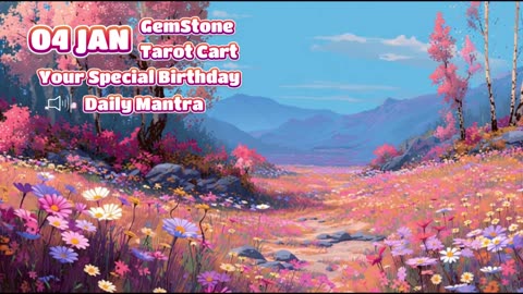 4 January Happy Birthday!