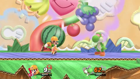 mario vs yoshi