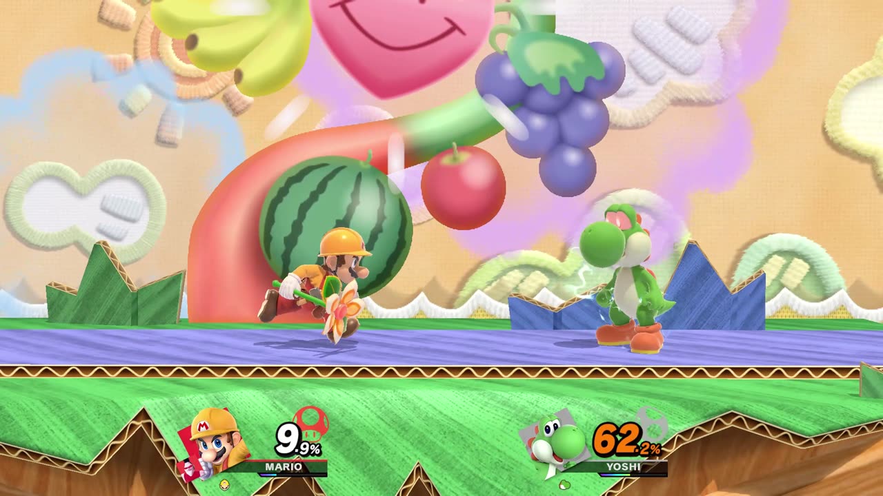 mario vs yoshi