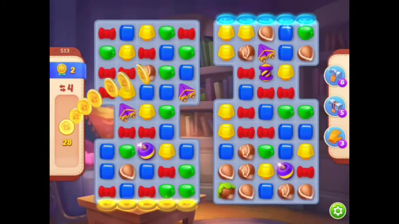 ❄️ Let’s Play Homescapes: Levels 512–514 – Living Room Renovations 🛋️