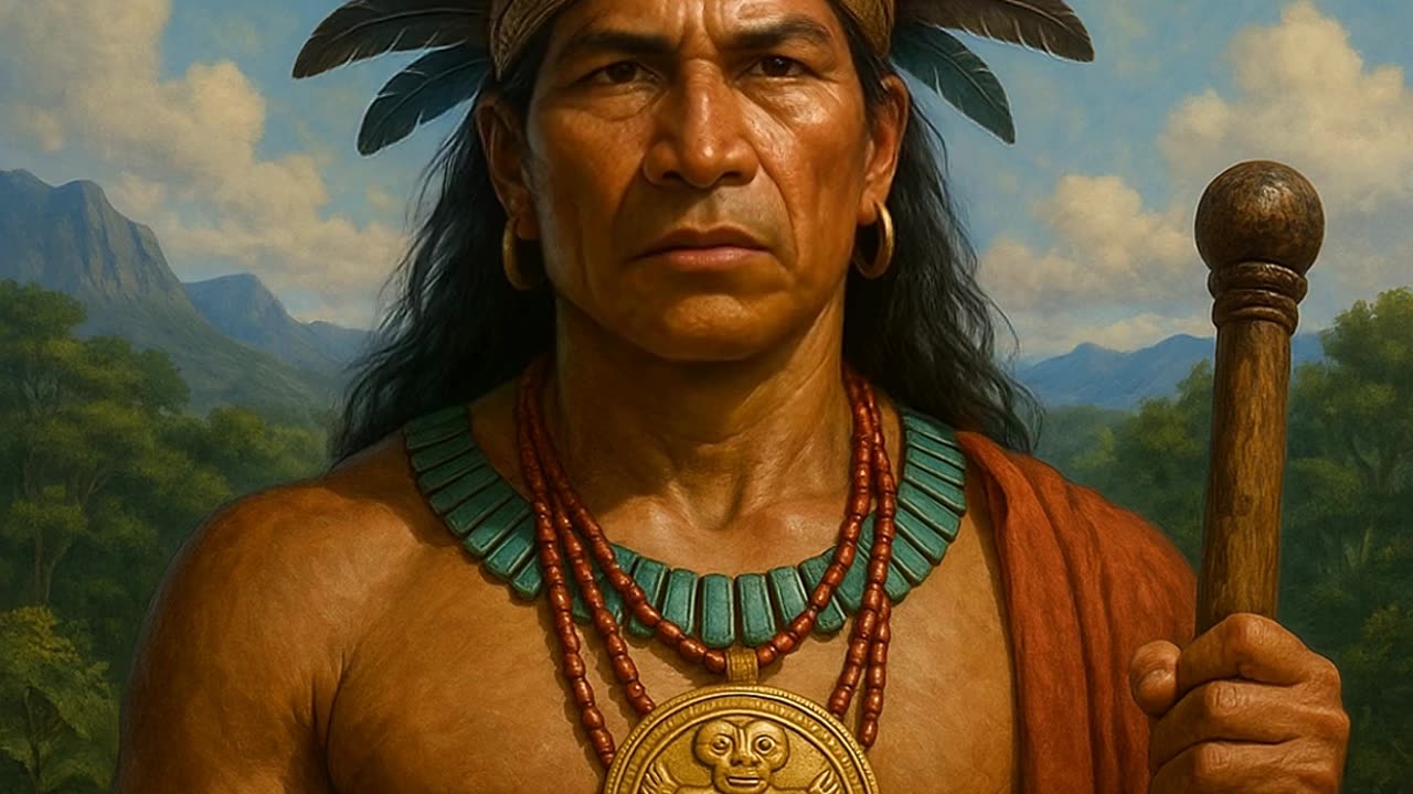 Cacique Guarionex, of the Taino, Tells of When the Spanish Conquistadors Came to Their Island