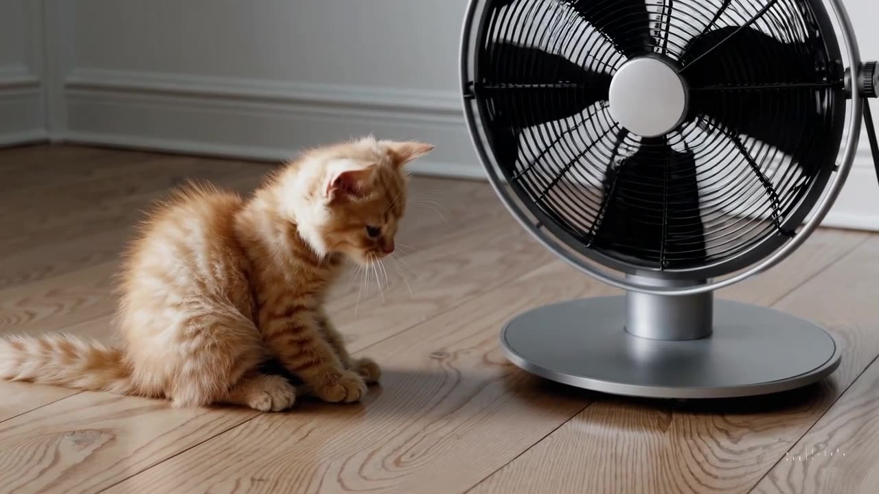 AI Kittens Compilation – Bag, Slipper, Fan, Aquarium, Lamp & Milk 🐱✨