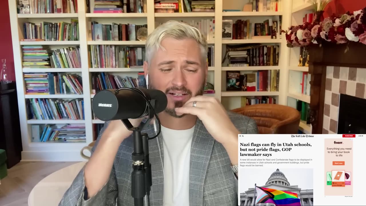 Utah BANS Pride Flag In School, Allows N*zi Flag _ The Kyle Kulinski Show