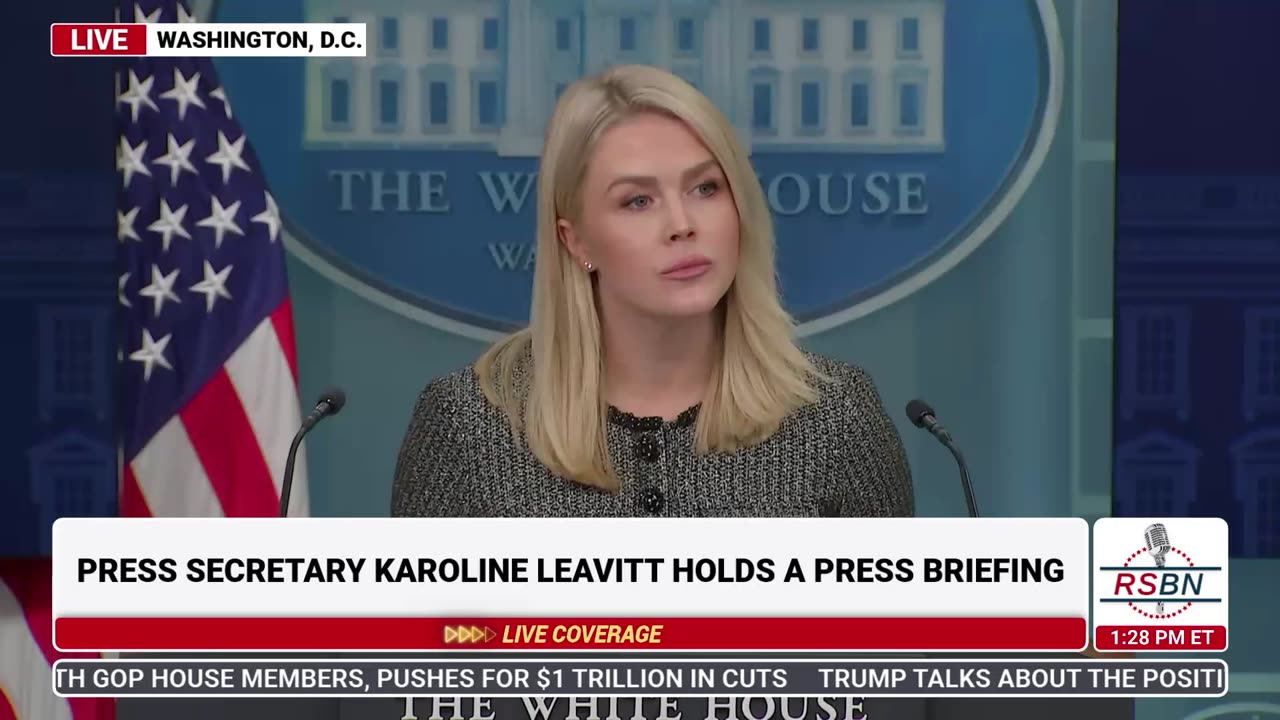FULL SPEECH: Karoline Leavitt to Hold a Press Briefing & More from the Trump White House - 4/11/25