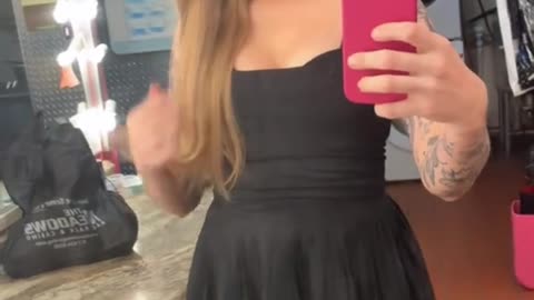 The smile of mature tgirl