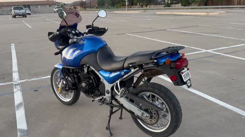 Tiger 955i 40mm lowered pegs