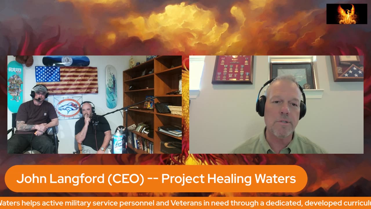 The Saint, John Langford with Project Healing Waters