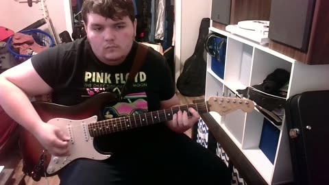 Men at Work - Who Can It Be Now? (Lead Guitar Cover)