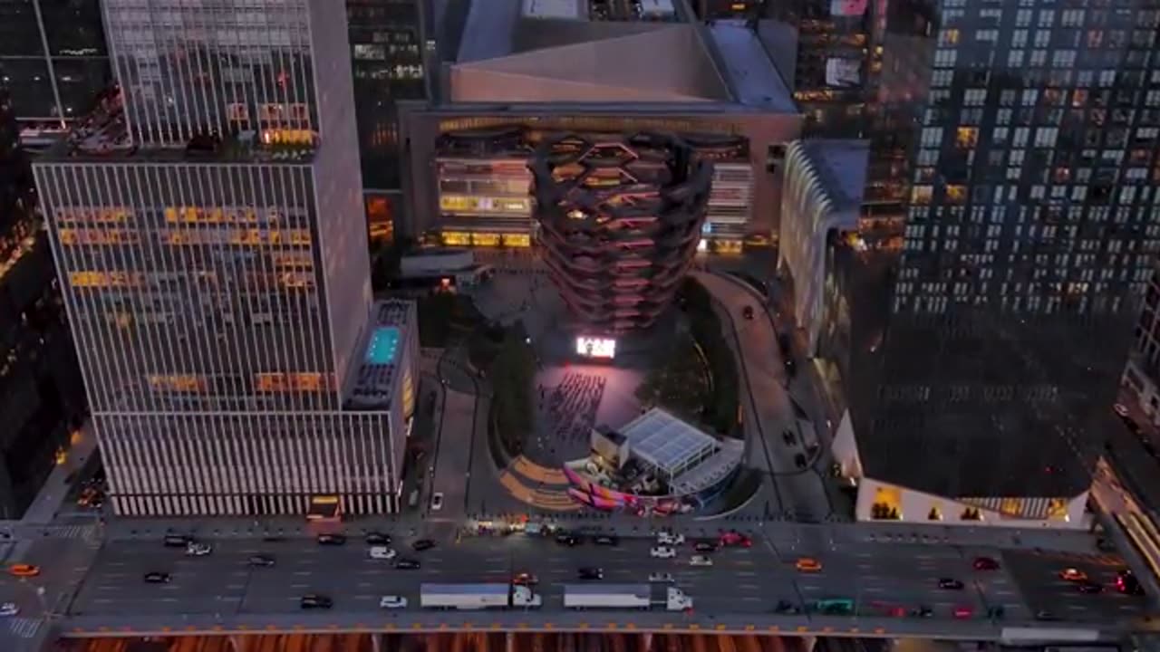 1 hour drone flight New York City