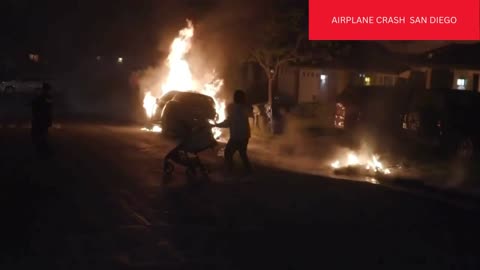 Plane crash startles San Diego community