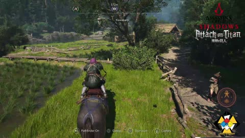 Assassin's Creed Shadows (一騎当千の兵) X ATTACK ON TITAN (進撃の巨人) ᕈS5 🎮 : 2025 EVENT