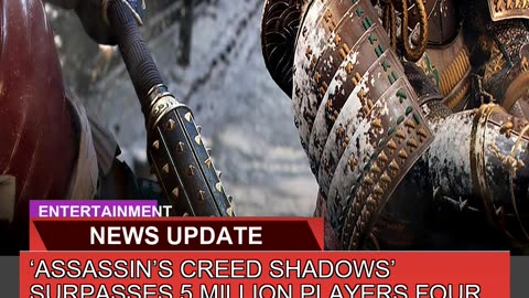 Assassins Creed Shadows Surpasses Million Pla
