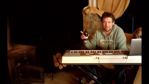 A flag planted in a rock