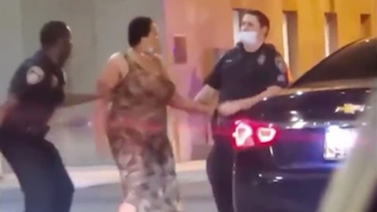 A big girl learns why you shouldn’t hit a cop