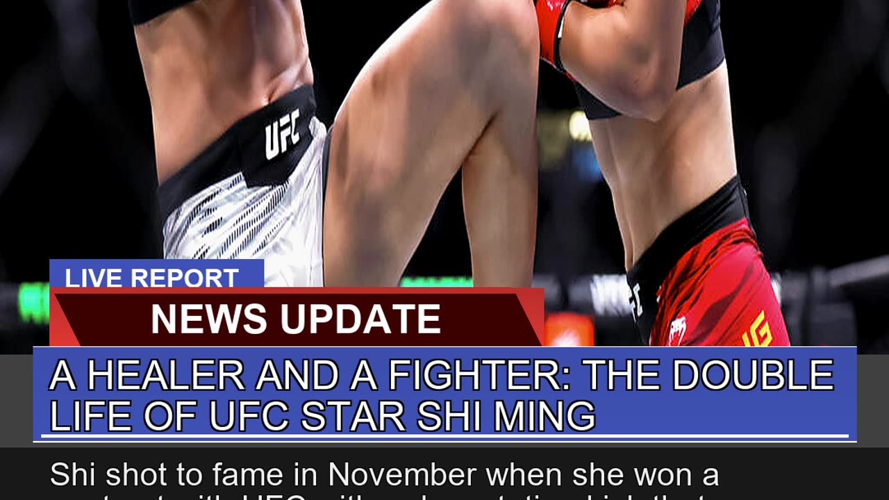 A Healer and a Fighter the Double Life of Ufc Sta