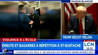 75 élèves suspendues à la suite de l’émeute