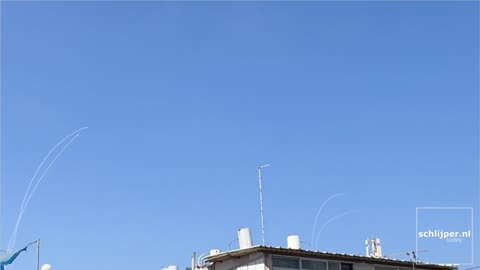 🚀🛡️ Israel Iran War | David's Sling Intercepts Iranian Missile Over Tel Aviv | RCF