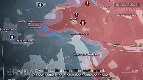 🇷🇺 🏹 🎣 Rybar’s Analysis: Battles on the Approaches to the Pokrovsko-Mirnograd Agglomeration