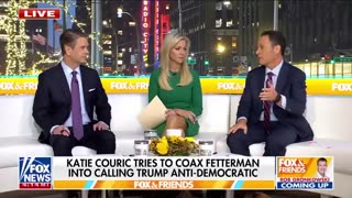 Fetterman SHUTS DOWN Katie Couric in tense interview