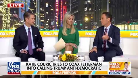 Fetterman SHUTS DOWN Katie Couric in tense interview