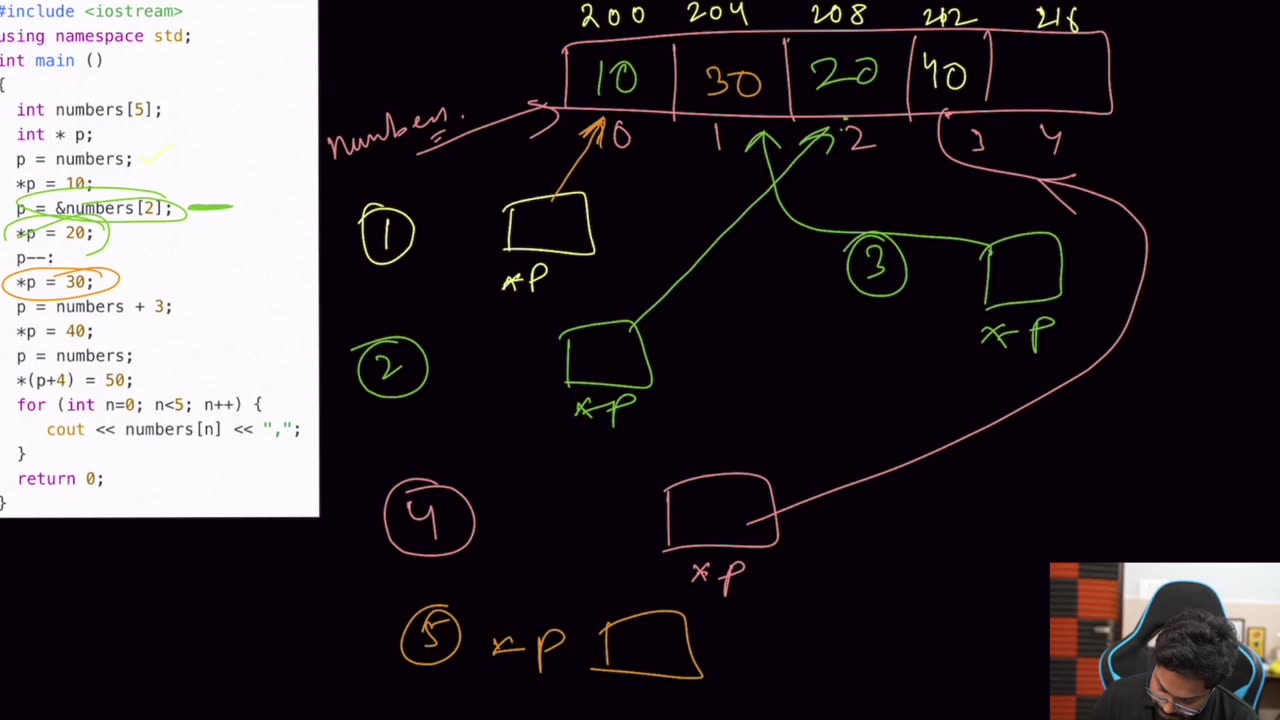 89. Let's Practice Pointers