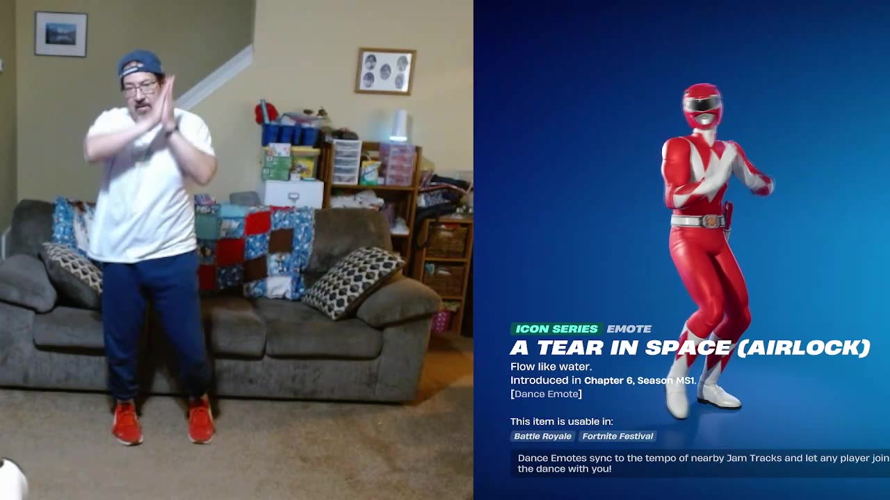 FFG Dance Fortnite Emotes A Tear in Space (Airlock)
