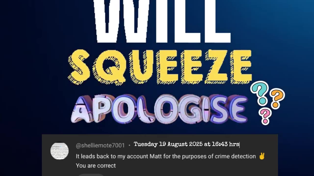 Will Squeeze Apologise?