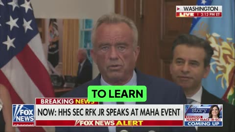 RFK Jr: "We need to keep farmers as partners in the MAHA movement