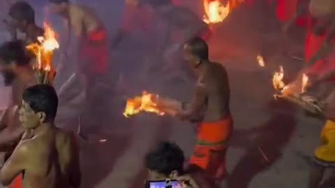 Fiery temple ritual