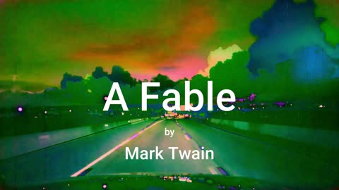 A Fable (audio short)