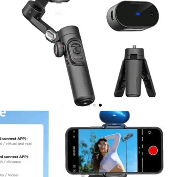 Handheld 3-Axis Anti-Shake Shooting Stand – your new best friend for live videos, vlogs