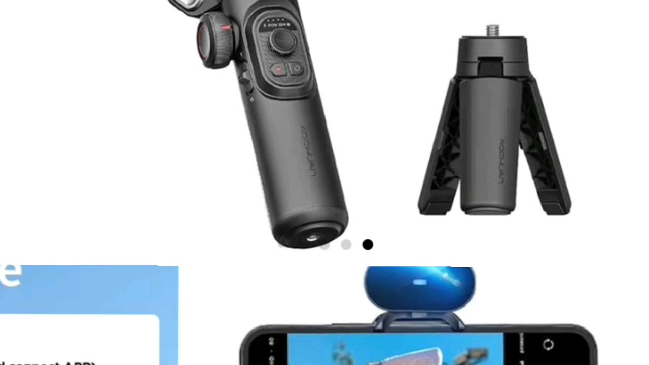 Handheld 3-Axis Anti-Shake Shooting Stand – your new best friend for live videos, vlogs