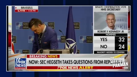 Reporter Simple question; Pete Hegseth IMPLODES - Benedict_MEDIA PART 4