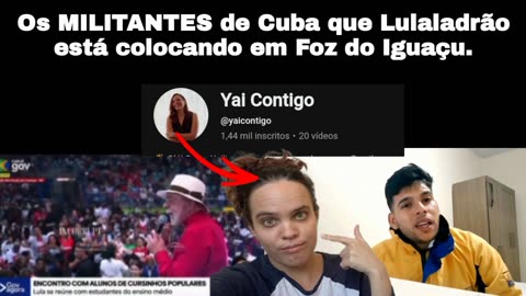 Os militantes do Comunismo estão o oculpando universidade foz do Iguaçu. Esse Cubana apagou todos os vídeos e colocou outros.