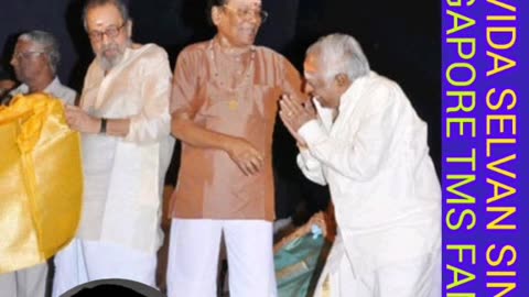 ONE SUN ONE TMS LEGEND M.THIRAVIDA SELVAN SINGAPORE TMS FANS