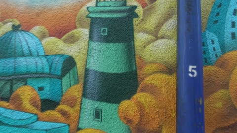 Union Street Plymouth PL13 Graffiti Art. By John Lilly December 2025