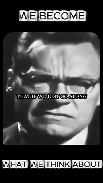 WE BECOME WHAT WE THINK ABOUTH