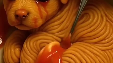 Horrible Dog Not Hungry AI Spaghetti Baby Snarlcoil Pawshade Glitchdrool