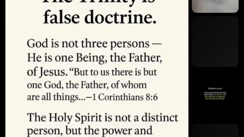 A Casual Conversation on why the trinity is a devil doctrine of the Catholics Live on Tiktok😊📖