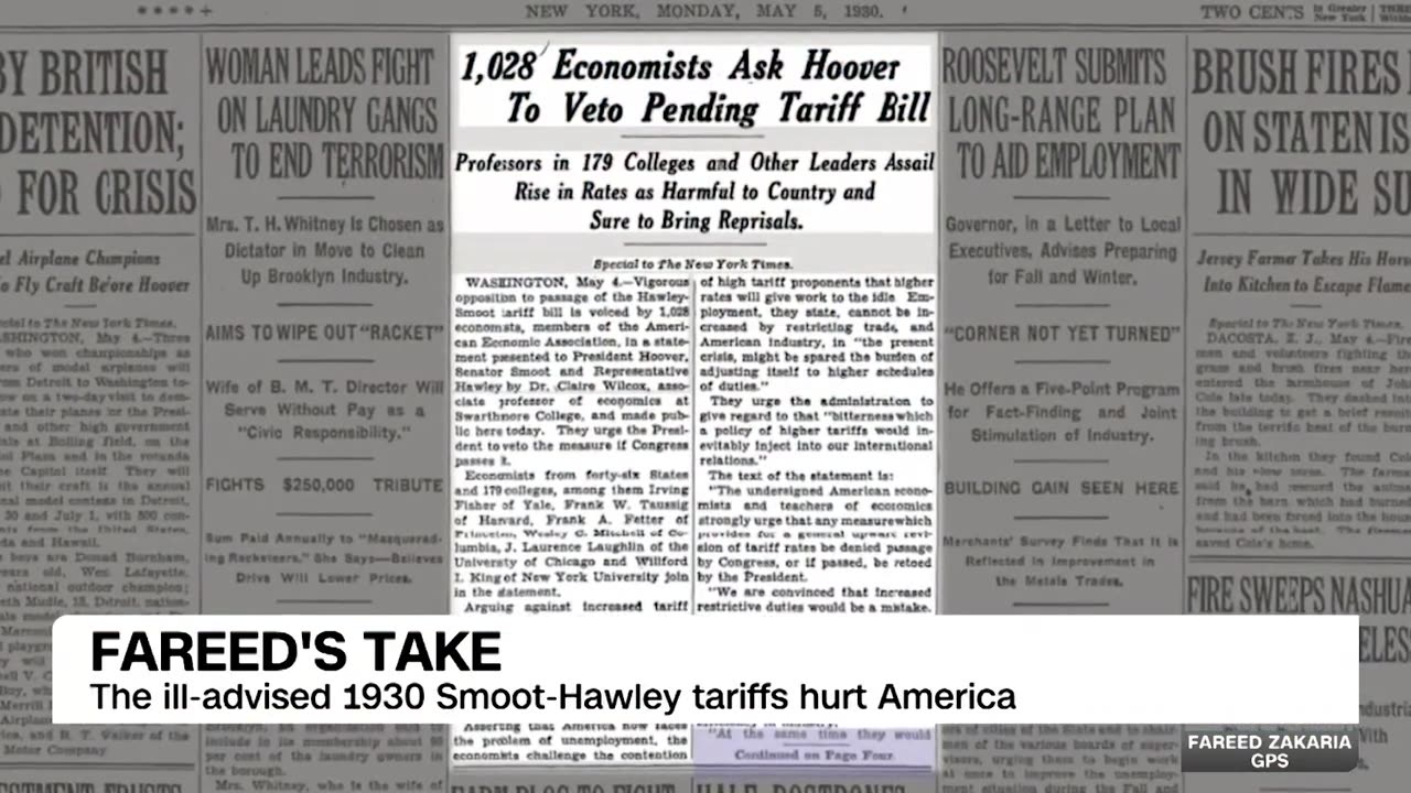 Fareed’s Take: Trump’s tariffs upended a booming economy