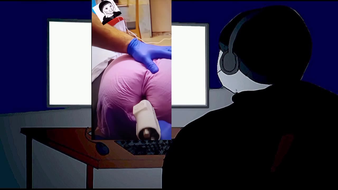 Johnny watching lifesaving treatment