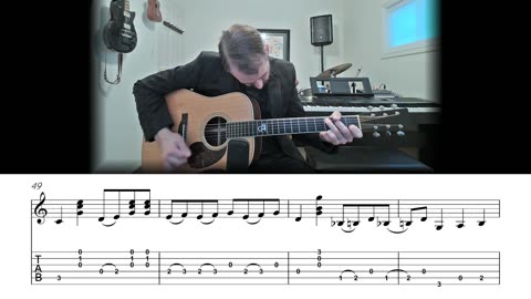John Hardy - Carter Style Flatpicking Bluegrass Guitar Lesson (Sheet Music + TAB)