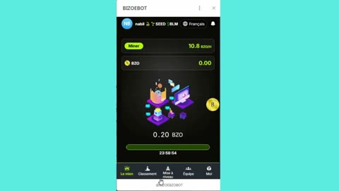 BIG MINING MINI APP BOT TELEGRAM BIZOEBOT