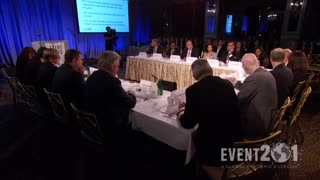 EVENT 201 - This simulation was done 2 months before COVID began